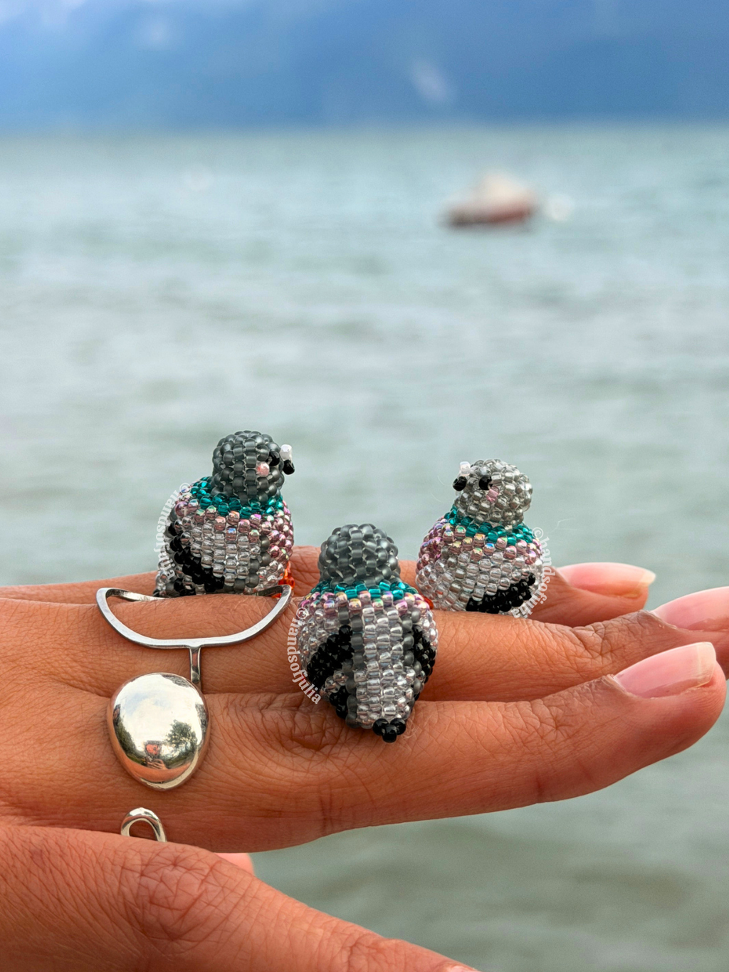 🐦 3D Beaded Pigeon PDF Pattern