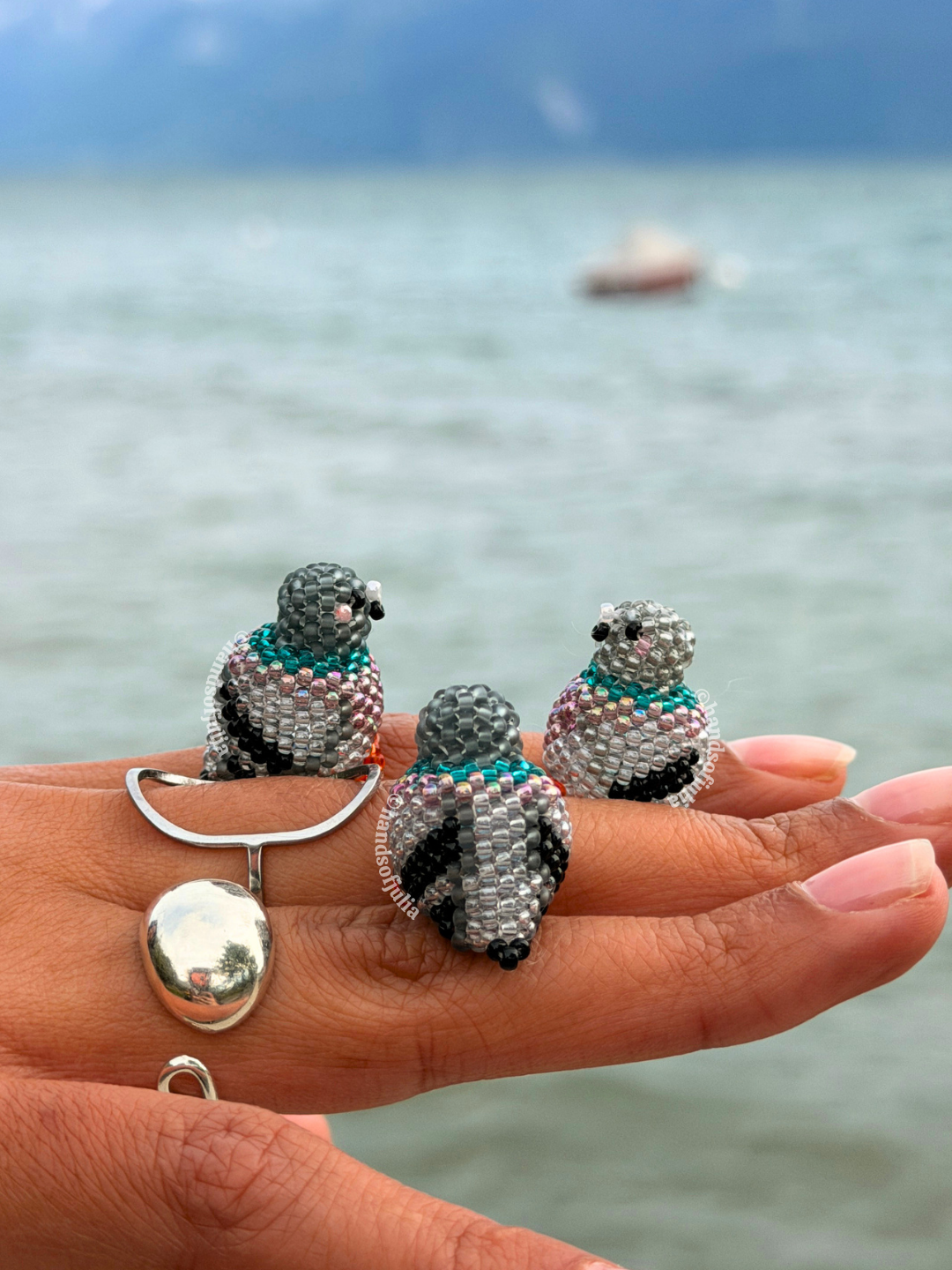 🐦 3D Beaded Pigeon PDF Pattern