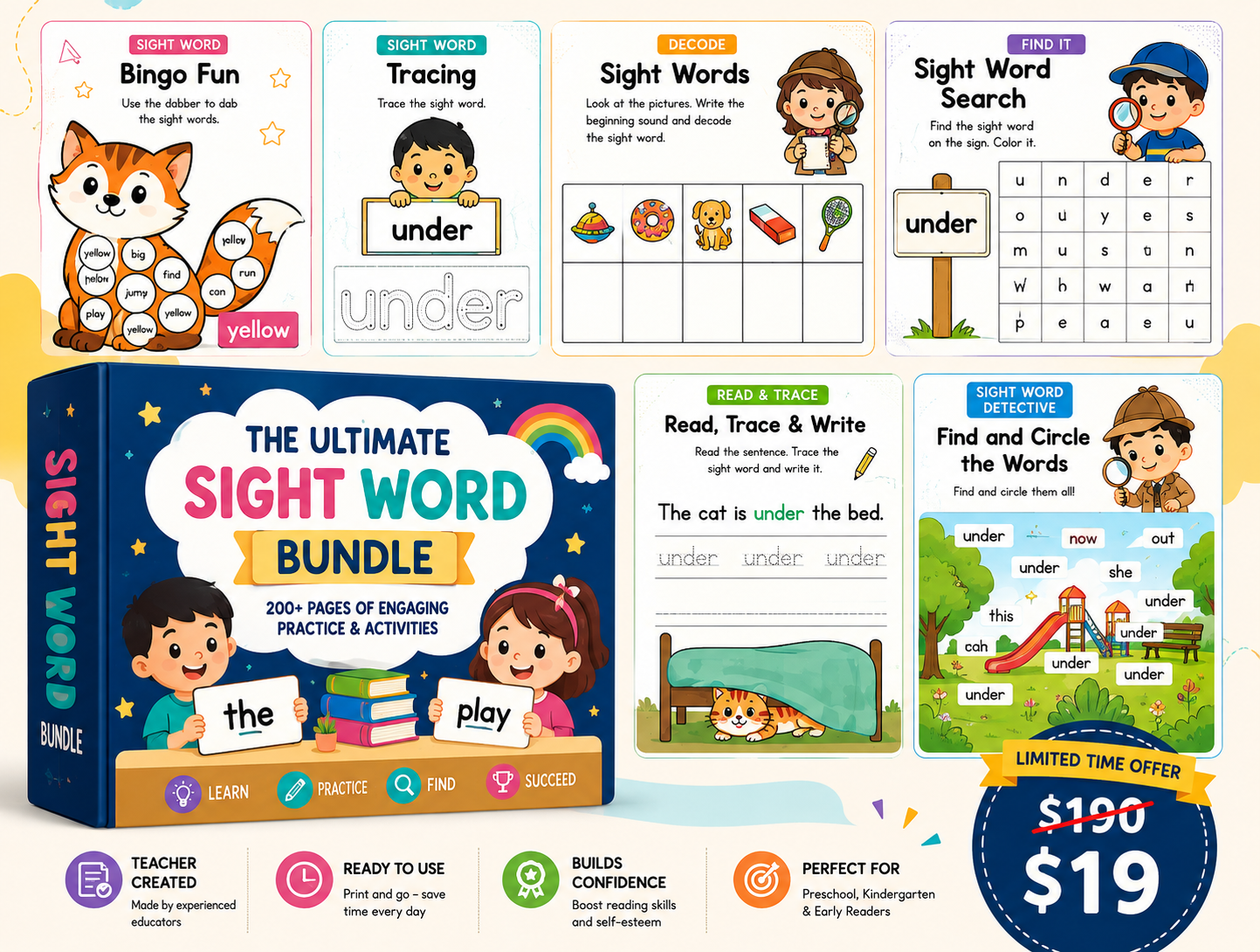 The Ultimate Sight Word Bundle
